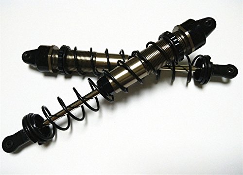 CrazyRacer for 1/8 RC Car Savage Flux HP X XL 4.6 5.9 A720 102365 Upgrade Part Front or Rear Big Bore Aluminum Shock (170MM) with 5MM Steel Shaft and 16.8MM Shock Body Assembled Oil-Filled - 2pcs Set von EPTNNASO