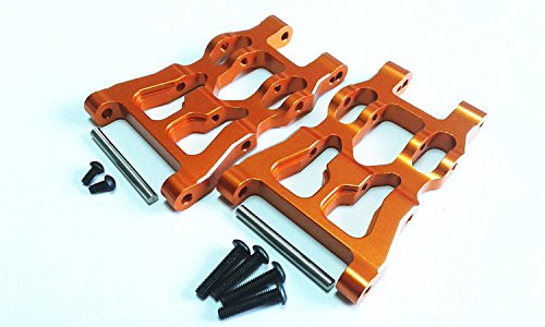 CrazyRacer for Savage XS Flux Mini Monster Truck Upgrade Parts Aluminum Front or Rear Lower ARM with Shinning Silver Edge - 1PR Set Orange CrazyRacer for Savage XS Flux Mini Monster Truck Upgrade Parts Aluminum Front or Rear Lower ARM with Shinning Silver Edge - 1PR Set Orange von EPTNNASO