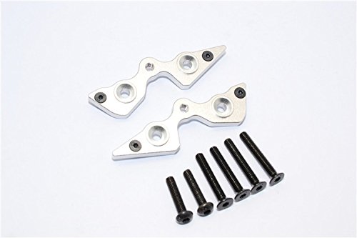 For 1/10 Scale RC 1/10 Yeti Aluminum Rear Cage Components-1PR SET Silver von CrazyRacer