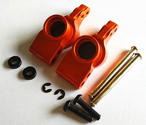 CrazyRacer H-P-I BULLET3.0 MT ST Ken Block WR8 Flux Upgrade Parts Aluminum Alloy Rear Knuckle Arm-1PR Set for 101208 Orange von CrazyRacer