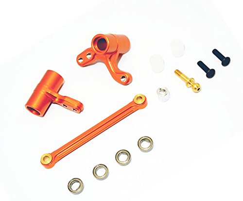 CrazyRacer H-P-I BULLET3.0 MT ST Ken Block WR8 Flux Upgrade Parts Aluminum Alloy Steering Assembly Bellcrank-1SET Orange CrazyRacer H-P-I BULLET3.0 MT ST Ken Block WR8 Flux Upgrade Parts Aluminum Alloy Steering Assembly Bellcrank-1SET Orange von EPTNNASO