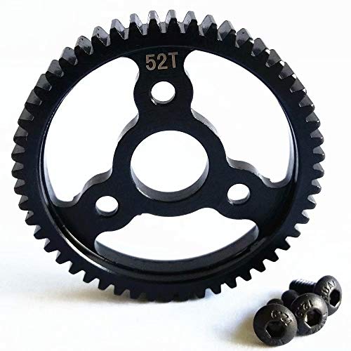 Harden Steel Spur Main Gear 52T 32P 0.8M for Traxxas Slash Stampede Rustler 4x4 6843 von EPTNNASO