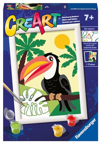 CreArt für Kinder - Tukan im Dschungel von CreArt