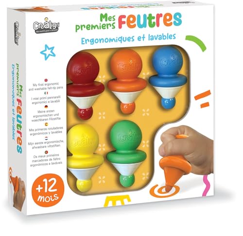 Crea Lign' Bastelset – Meine ersten Filzstifte – ab 12 Monaten – CL211 von Créa Lign'