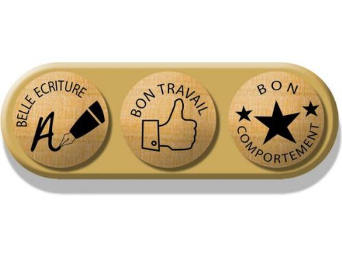 Créa Lign' - Cl90 – Stempel zum Bedrucken – Notation Encouragement von Créa Lign'