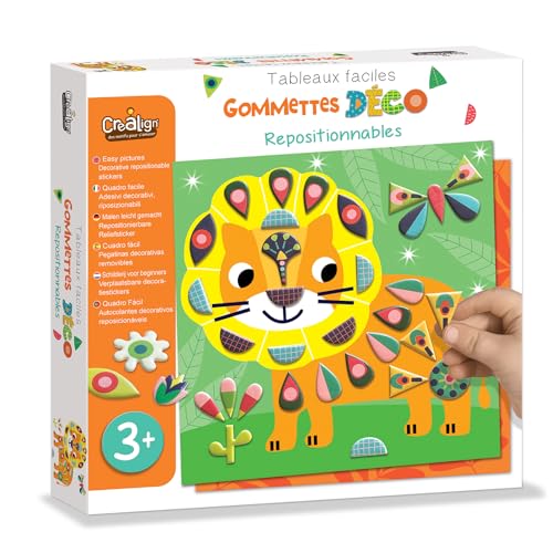 Créa Lign' - Kreativ-Set – Aufkleber in meiner Savanne – ab 3 Jahren – CL217 Créa Lign' - Kreativ-Set – Aufkleber in meiner Savanne – ab 3 Jahren – CL217 von Créa Lign'
