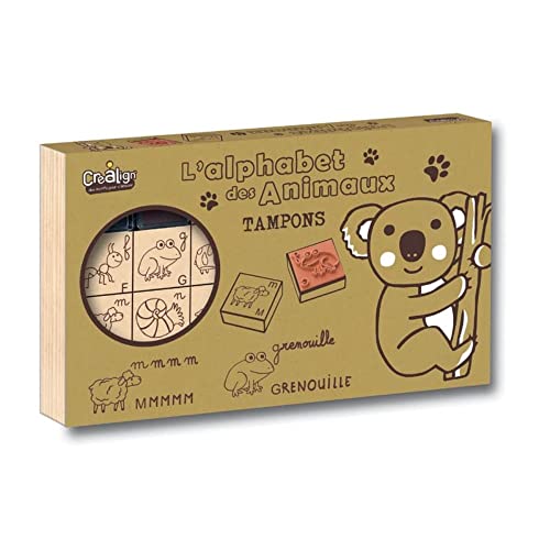 Crea lign'- L'Alphabet der Tiere, CL148, Holz Crea lign'- L'Alphabet der Tiere, CL148, Holz von Crea lign'