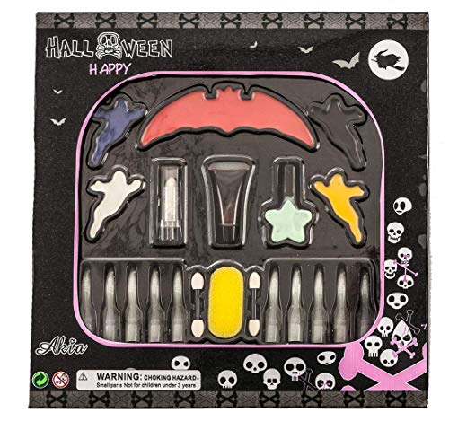 Creations Llopis 5839 Make-up-Set und Nägel, Halloween, Kostüme, mehrfarbig von Creaciones Llopis