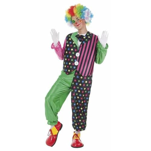 Kreationen Llopis – Clown Streifen Kostüm für Erwachsene, Einheitsgröße von Creaciones Llopis