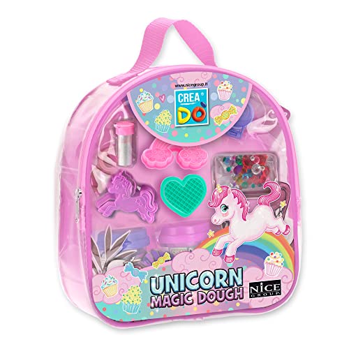 CREADO' - Nice Group Magic Einhorn, Rucksack Set Modelliermasse für Kinder CREADO' - Nice Group Magic Einhorn, Rucksack Set Modelliermasse für Kinder von Creadò