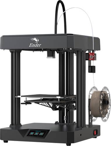 Creality 3D Drucker Bausatz Dual-Düsen-System (Single Extruder), inklusive Buch, beheizbares Druckb von Creality
