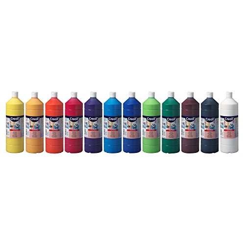 Creall havo02099 12000 ml Sortiment Havo Dacta Farbe Poster Paint Set (12-teilig) von American Educational Products