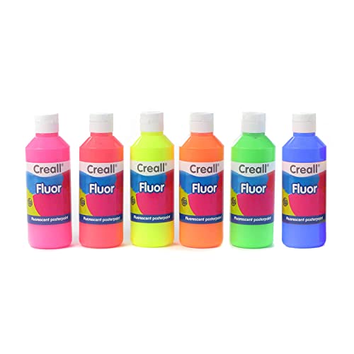 Creall havo02660 1500 ml Sortiment Havo Fluor Poster Paint Set (6-teilig) von American Educational Products