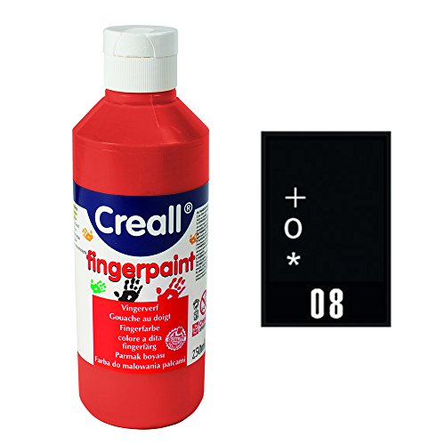Creall havo07048 750 ml 08 schwarz Havo Finger Paint, Flasche von Creall