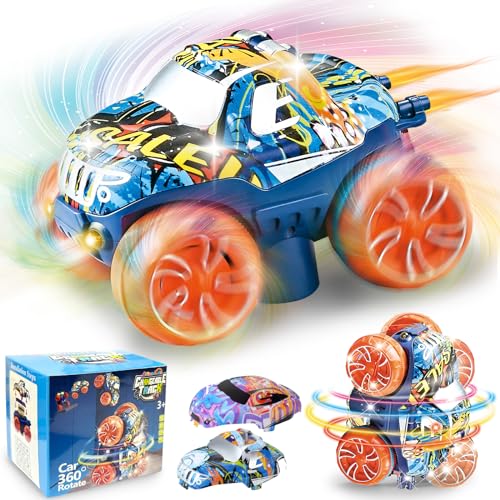 CREAMKIDS Spielzeugautos, austauschbare Rennstrecken, Zubehör für Rennstrecken mit LED-Leuchten, kompatibel mit den meisten Rennstrecken, Kinder-Rennspielzeug von Cream Kids