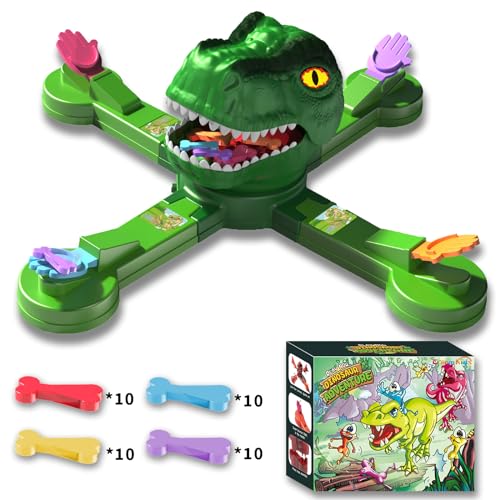 CreamKids Kinder Fütterung Puzzle-Spielzeug, Dinosaurier Essen Spaß Spiel, Multi-Player interaktive Tabletop Spielzeug, Brettspiel Spielzeug von Cream Kids
