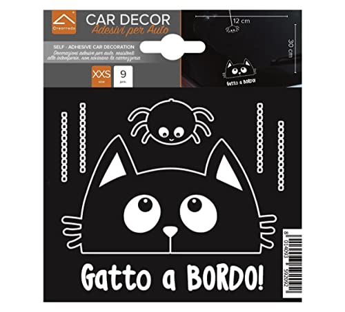 Auto-Aufkleber, resistent gegen Temperaturen - Katze am Rand Auto-Aufkleber, resistent gegen Temperaturen - Katze am Rand von Crearreda srl