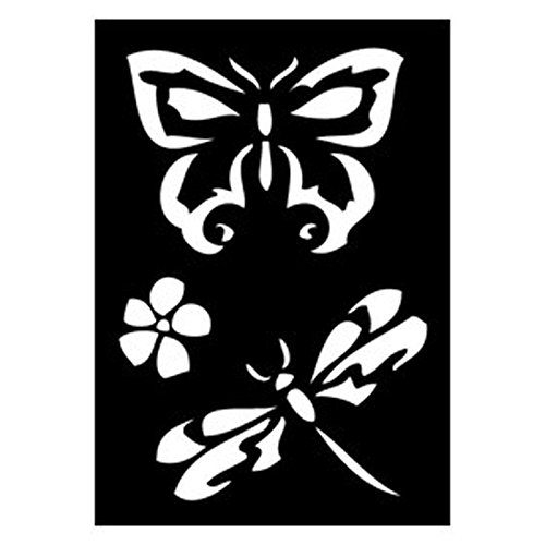 Creartec Tattoo Schablone Schmetterling und Libelle 263 006 Creartec Tattoo Schablone Schmetterling und Libelle 263 006 von Creartec
