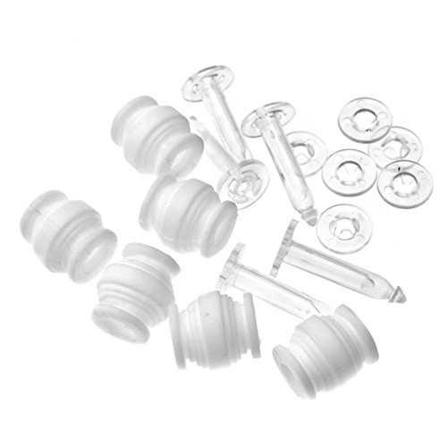 Create idea 6 Stück dämpfende Gummi-Bälle & Anti-Drop-Pins kompatibel mit DJI Phantom 3 Create idea 6 Stück dämpfende Gummi-Bälle & Anti-Drop-Pins kompatibel mit DJI Phantom 3 von Create idea