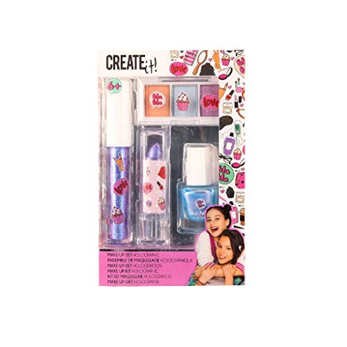 Create It! Make-Up Set Holografisch, 4Dlg Create It! Make-Up Set Holografisch, 4Dlg von Create It!