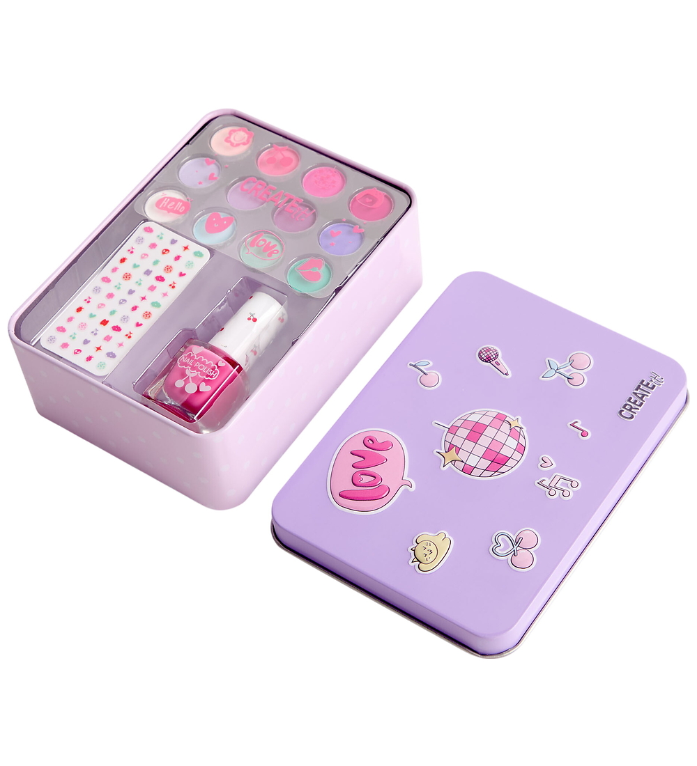 Create It Makeup-Set - Lidschatten/Nagellack/-Sticker - Create it - One Size - Schminke Create It Makeup-Set - Lidschatten/Nagellack/-Sticker - Create it - One Size - Schminke von Create it