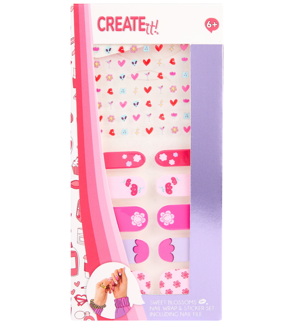 Create It Nagelfolien/-Sticker - Sweet Blüten - Create it - One Size - Schminke Create It Nagelfolien/-Sticker - Sweet Blüten - Create it - One Size - Schminke von Create it