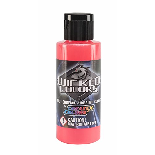 Farbe WICKED Fluorescent Colors W022 Red 60 ml Farbe WICKED Fluorescent Colors W022 Red 60 ml von Createx