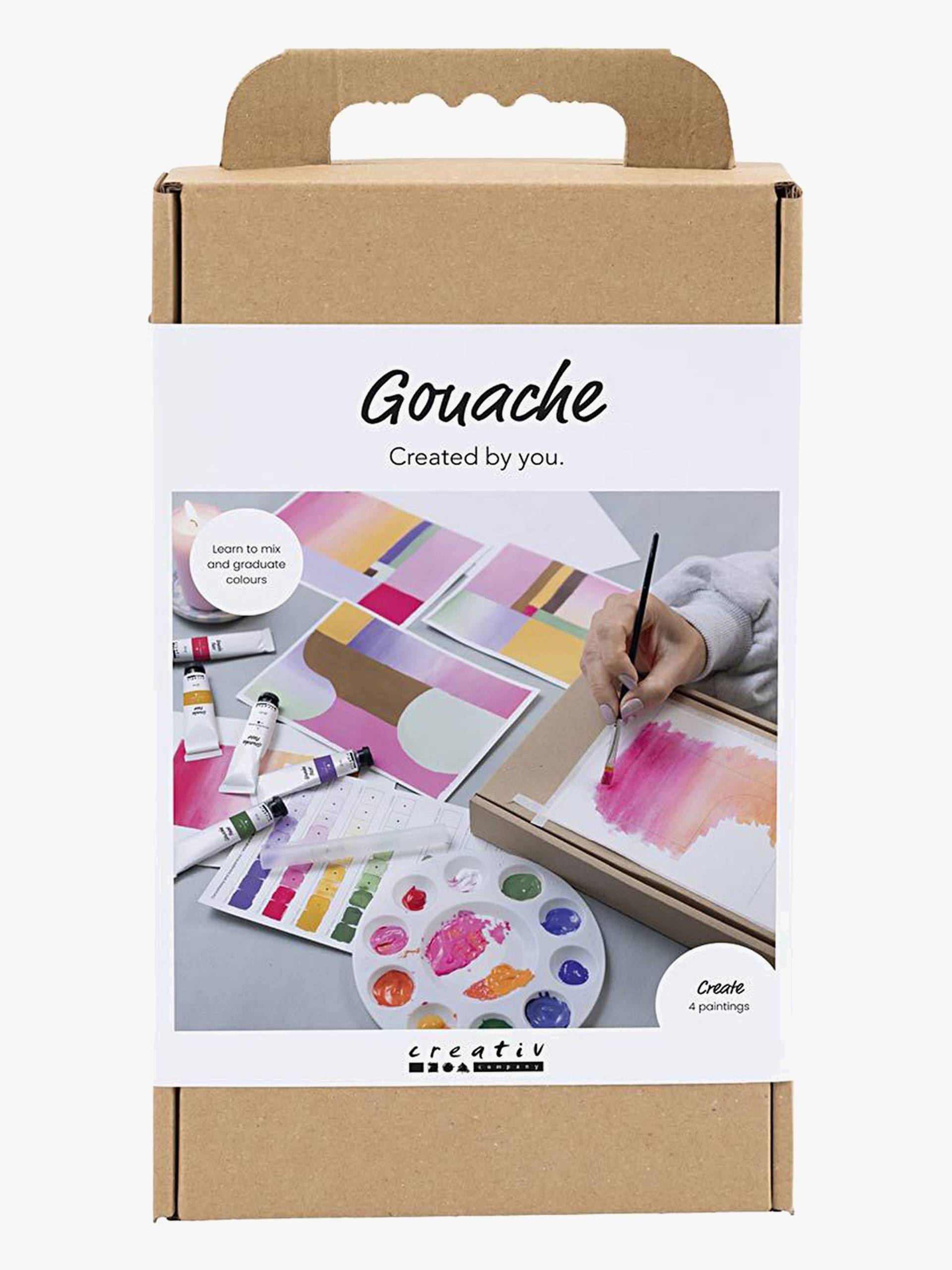 Creativ Company Bastelset Gouache von Creativ Company