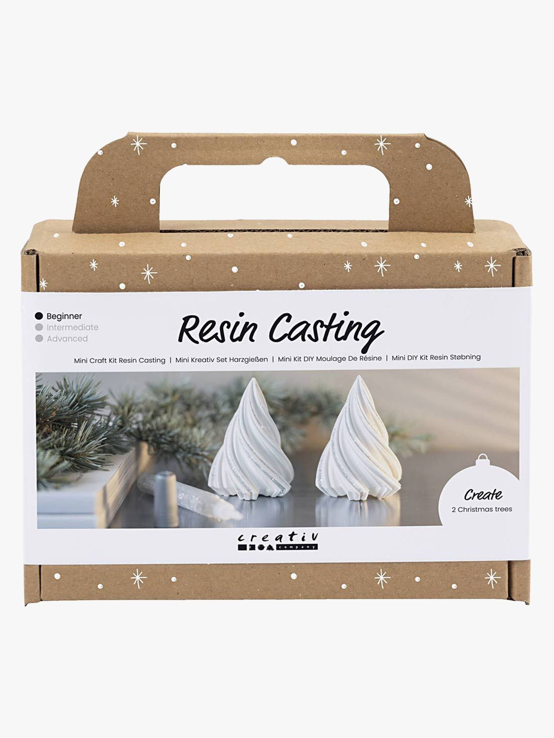 Creativ Company Bastelset Harzgießen Weihnachtsbäume DIY von Creativ Company