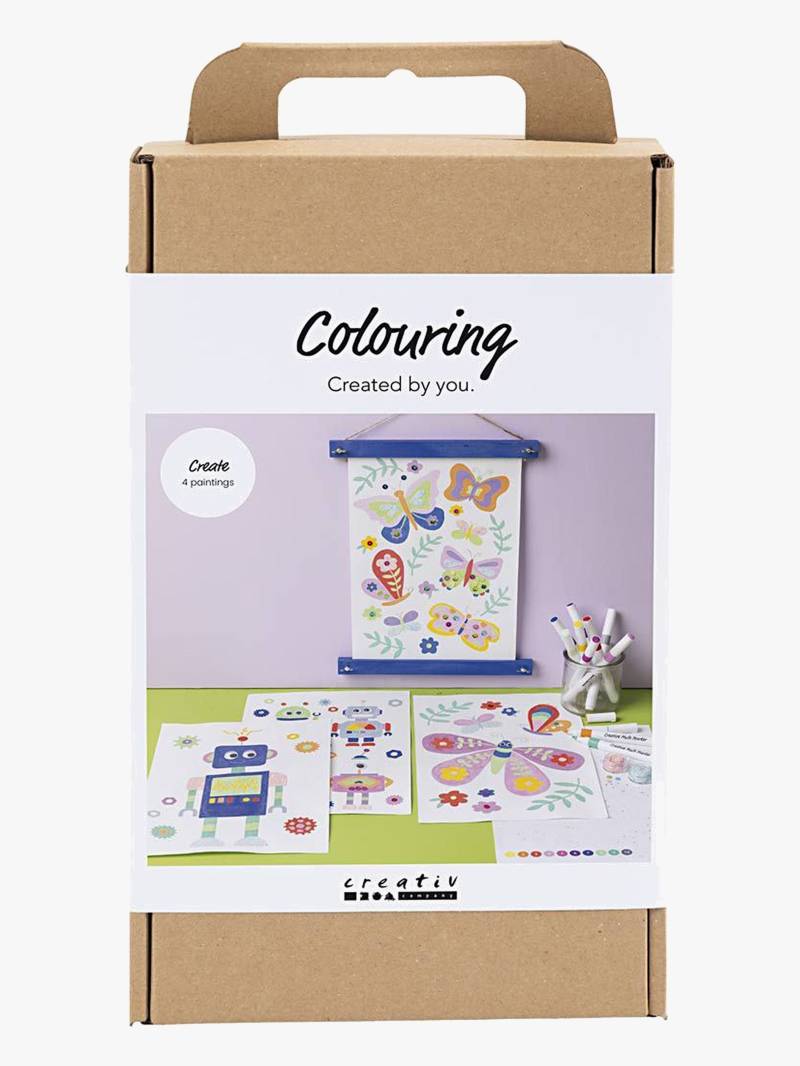 Creativ Company Bastelset Malen nach Zahlen Fröhliche Farben Creativ Company Bastelset Malen nach Zahlen Fröhliche Farben von Creativ Company