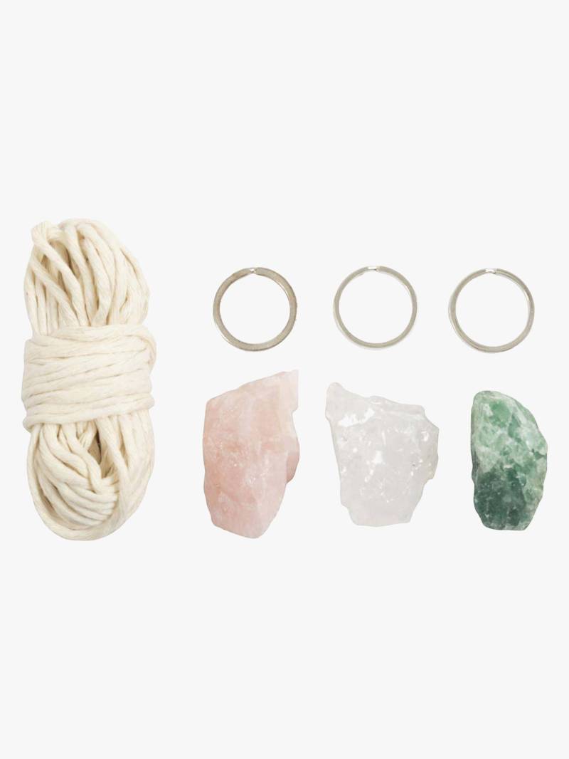 Creativ Company Bastelset Mini Makramé Schlüsselanhänger von Creativ Company