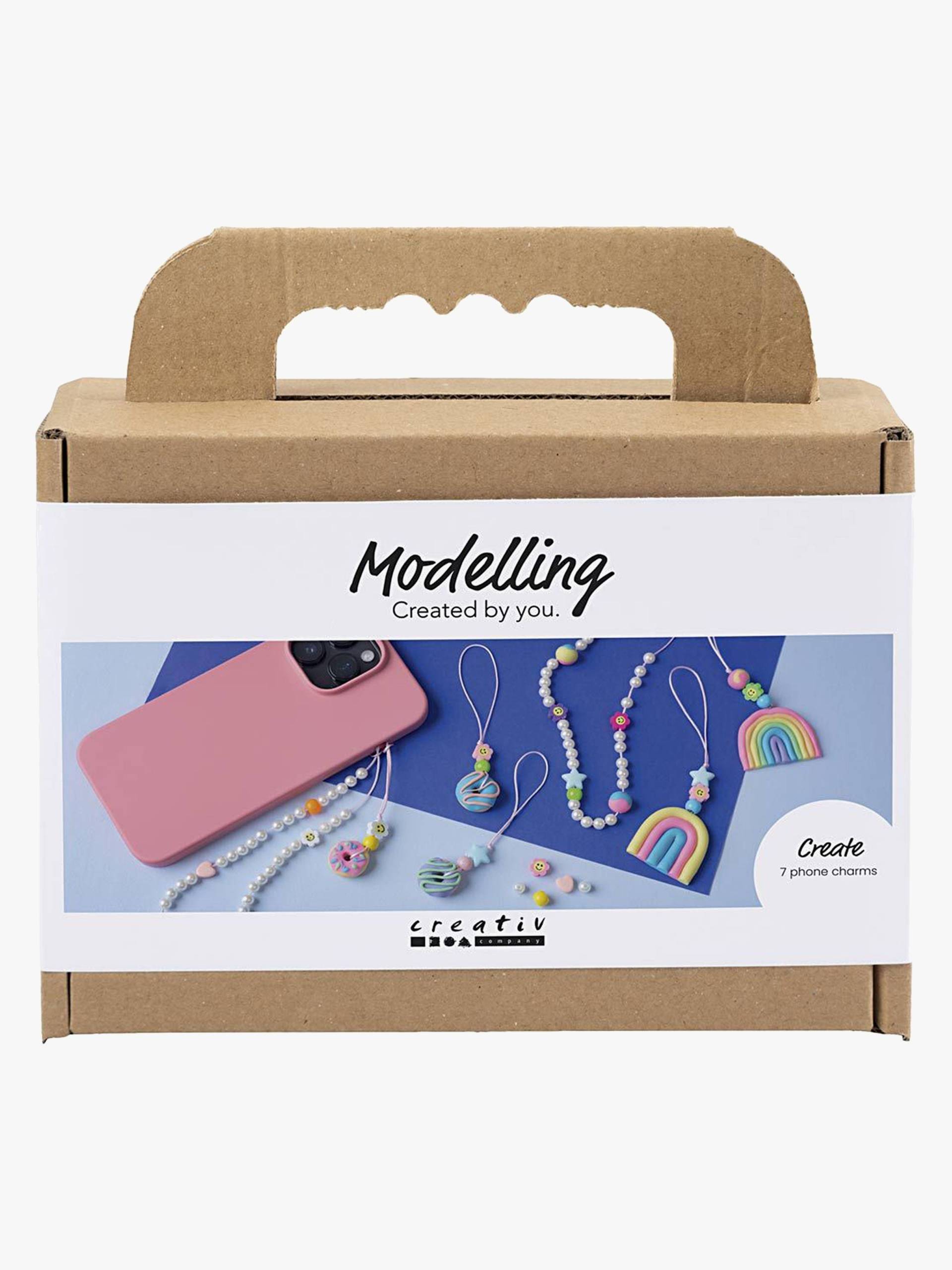 Creativ Company Bastelset Mini Modelliermasse Handyanhänger von Creativ Company