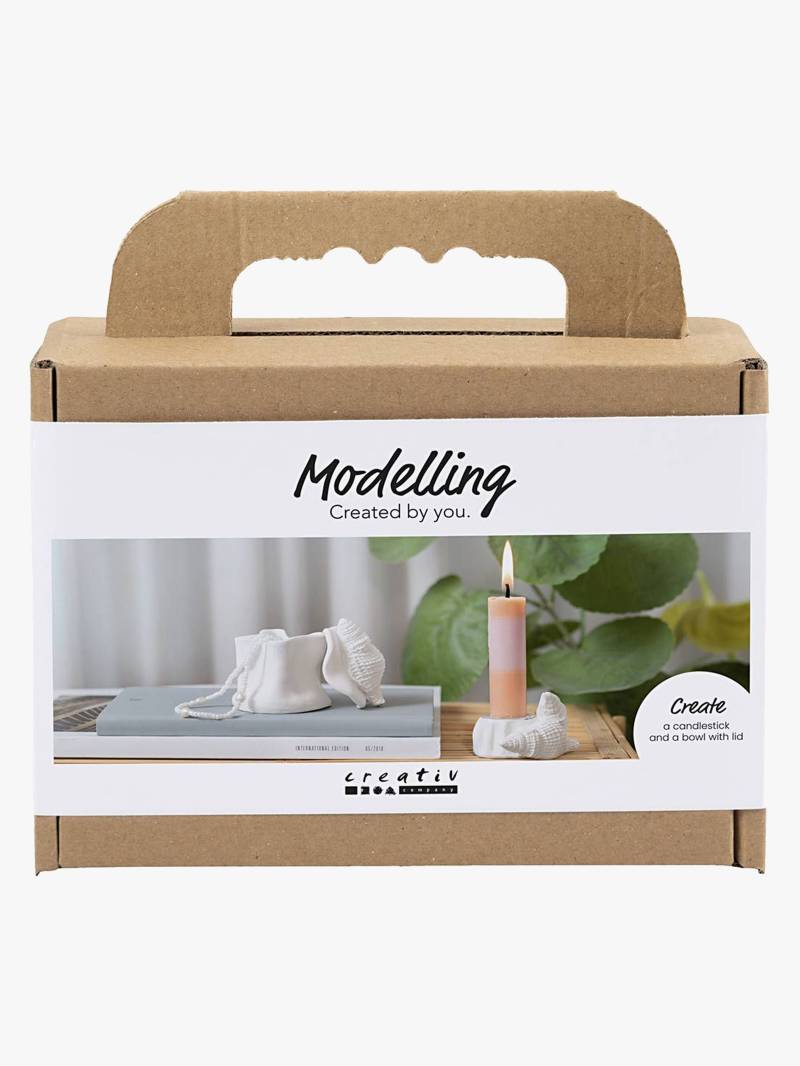 Creativ Company Bastelset Modelliermasse Kerzenhalter von Creativ Company