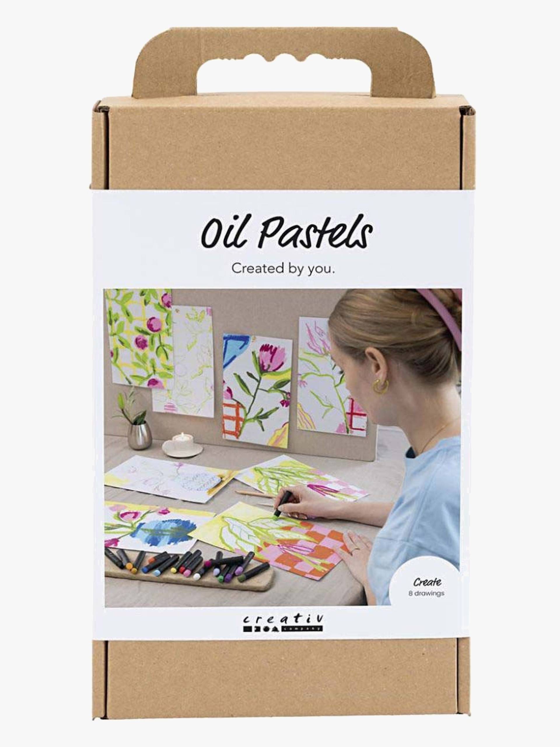 Creativ Company Bastelset Ölpastellfarbe Blumen Creativ Company Bastelset Ölpastellfarbe Blumen von Creativ Company