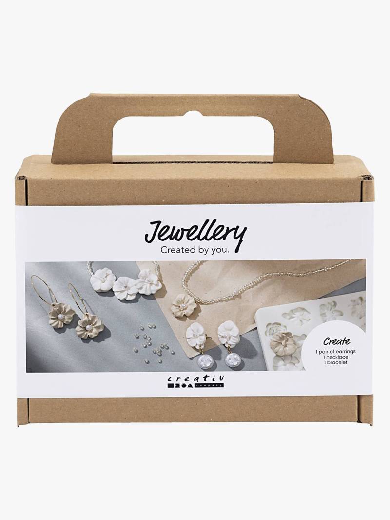 Creativ Company Bastelset Schmuckstücke Blumen DIY von Creativ Company