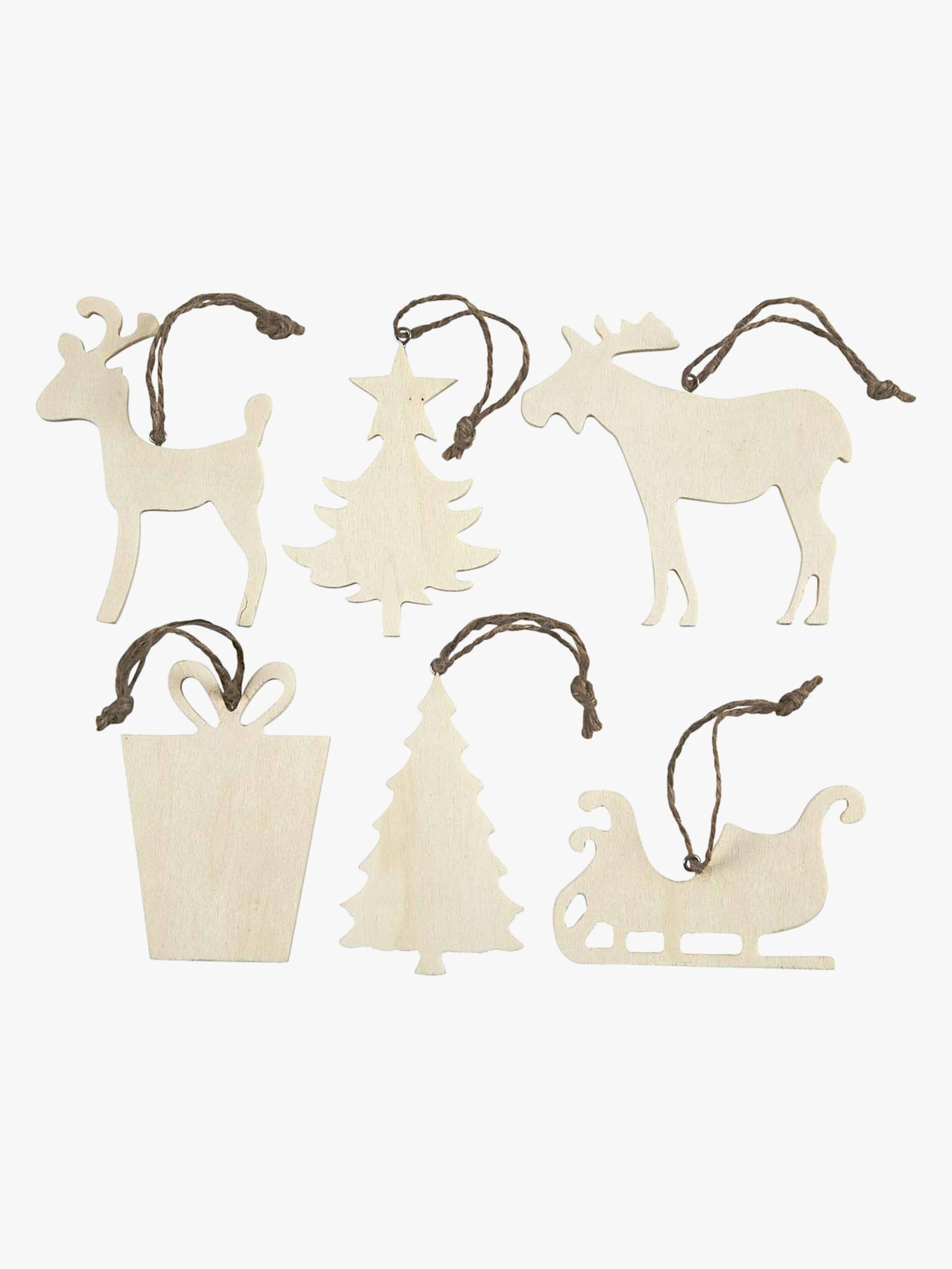 Creativ Company Bastelset Weihnachtsschmuck Weihnachten 6er-Pack Creativ Company Bastelset Weihnachtsschmuck Weihnachten 6er-Pack von Creativ Company