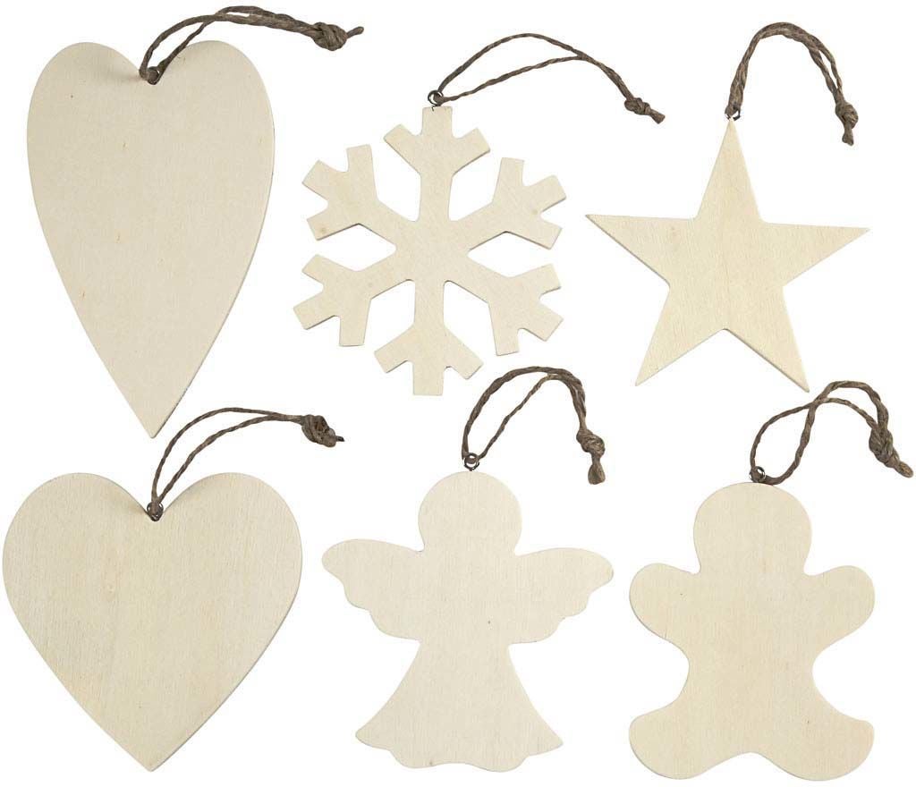 Creativ Company Bastelset Weihnachtsschmuck Winter 6er-Pack Creativ Company Bastelset Weihnachtsschmuck Winter 6er-Pack von Creativ Company