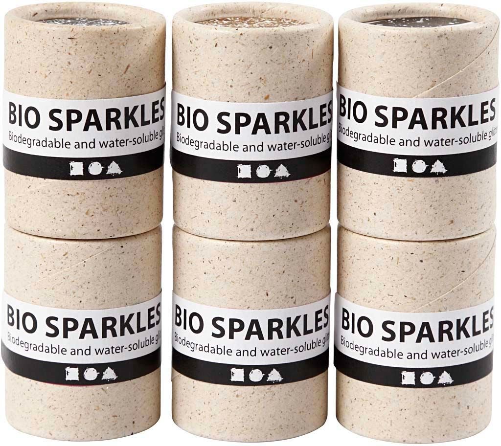 Creativ Company Bio-Glimmer Glitzer 6er-Pack Creativ Company Bio-Glimmer Glitzer 6er-Pack von Creativ Company