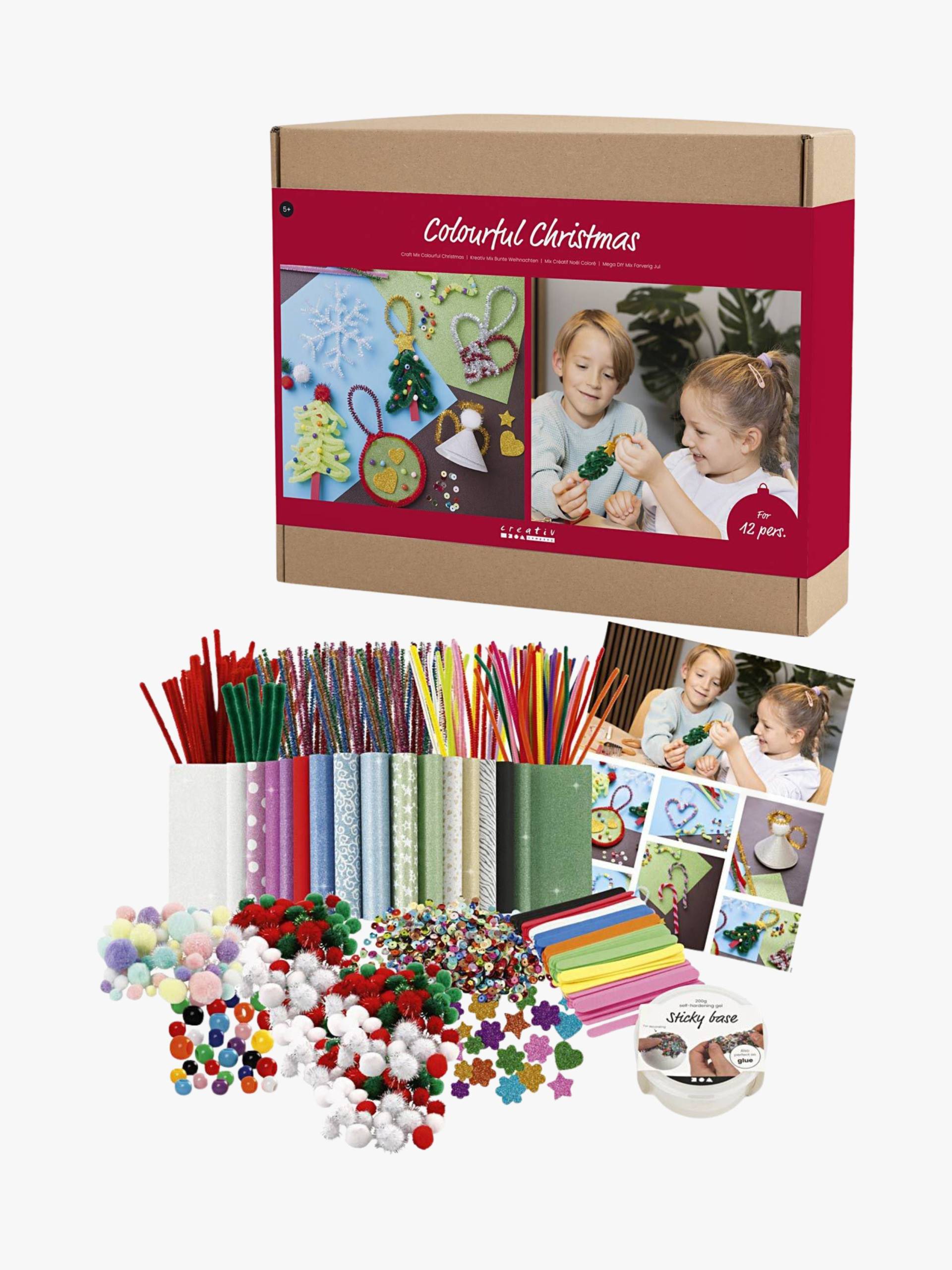 Creativ Company DIY Kreativset Farbenfrohes Weihnachten von Creativ Company