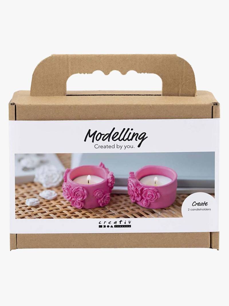 Creativ Company DIY-Set Modelliermasse Teelichthalter Mini Creativ Company DIY-Set Modelliermasse Teelichthalter Mini von Creativ Company