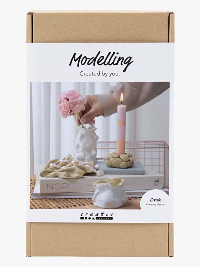 Creativ Company DIY-Set Modelliermasse Vasen & Kerzenhalter Creativ Company DIY-Set Modelliermasse Vasen & Kerzenhalter von Creativ Company