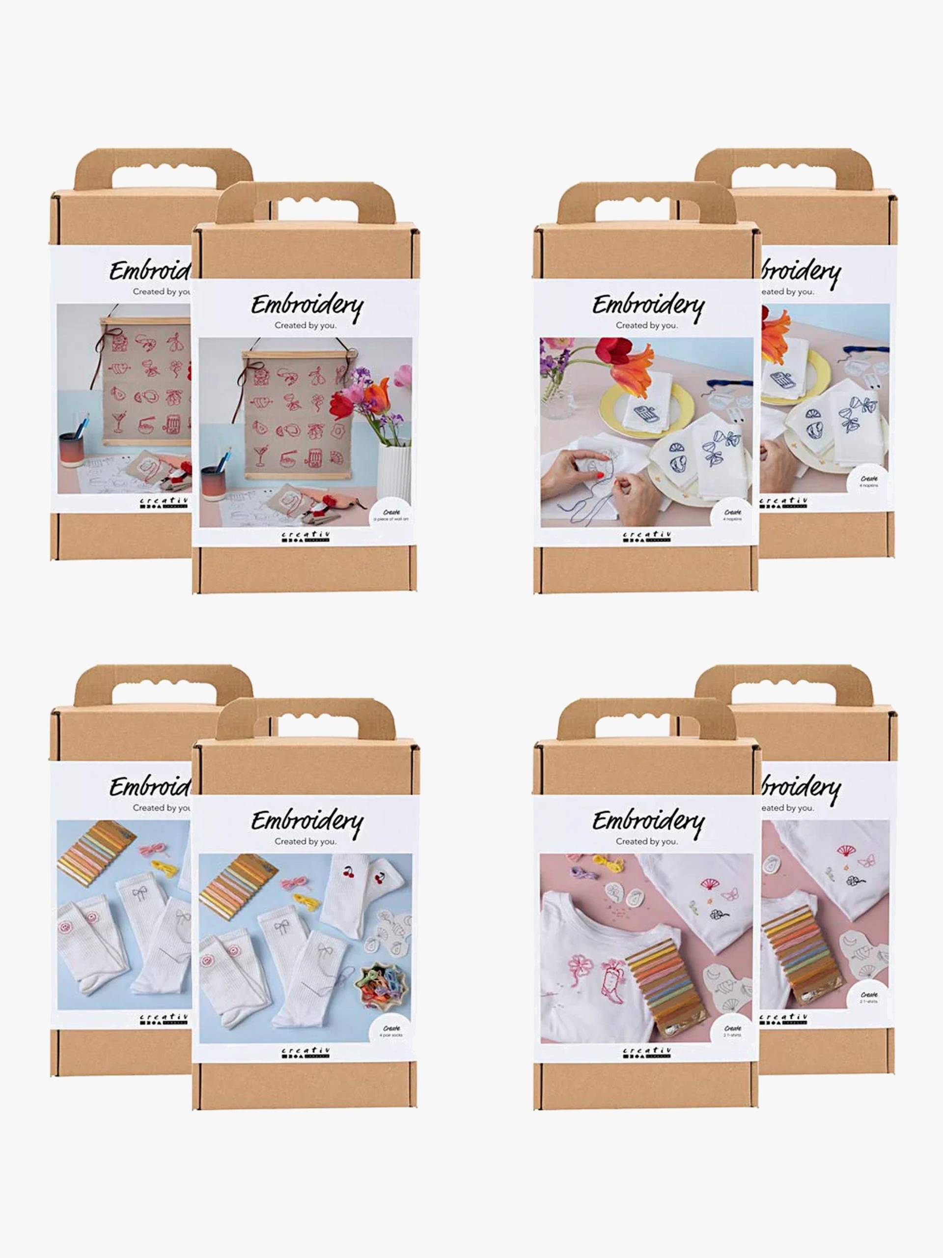 Creativ Company DIY-Set Stickerei Starter-Set von Creativ Company