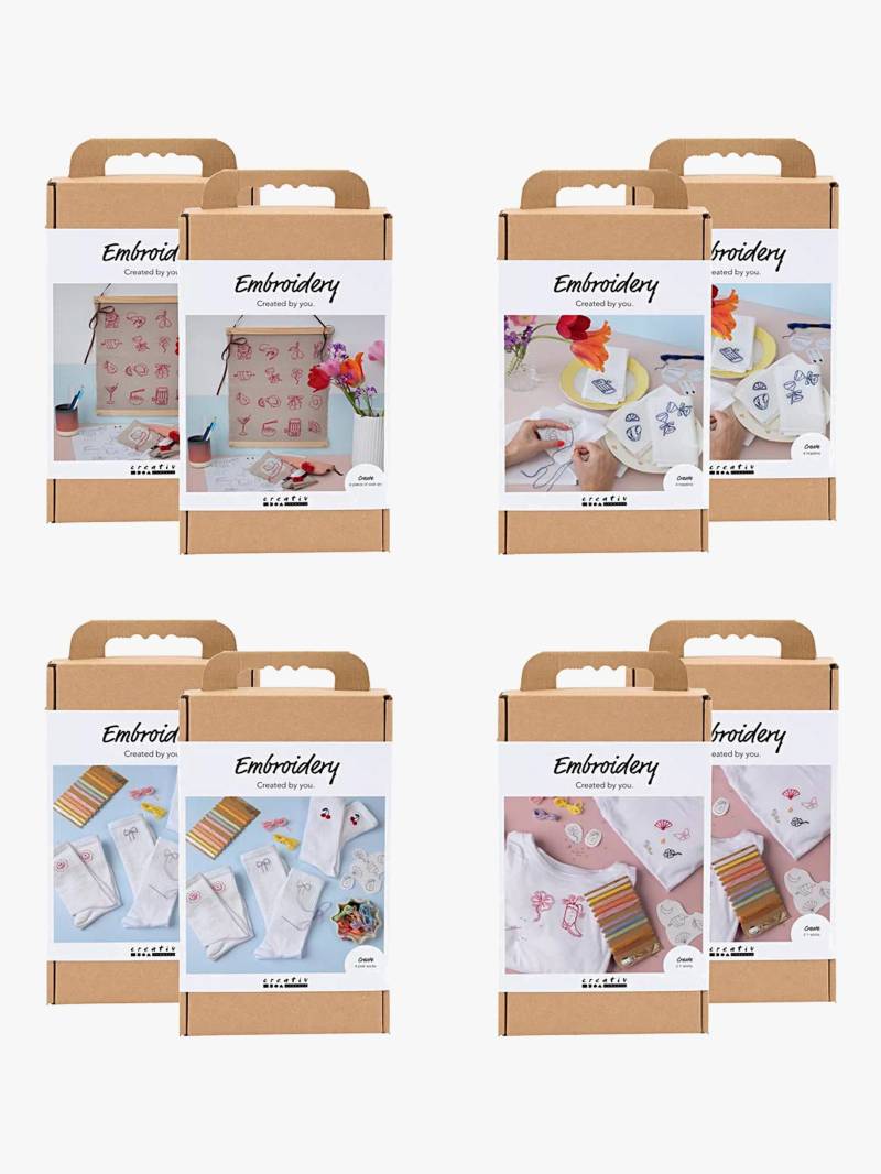 Creativ Company DIY-Set Stickerei Starter-Set von Creativ Company