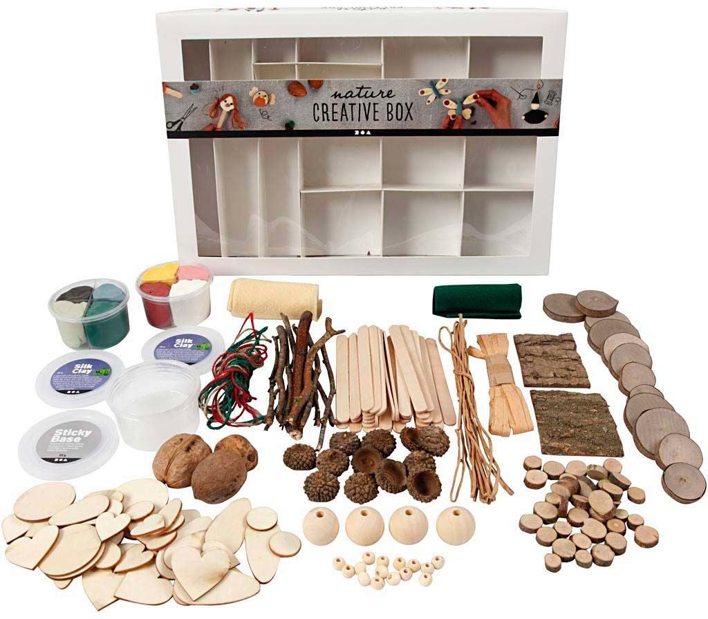 Creativ Company Kreativbox Bastelset Natur Creativ Company Kreativbox Bastelset Natur von Creativ Company