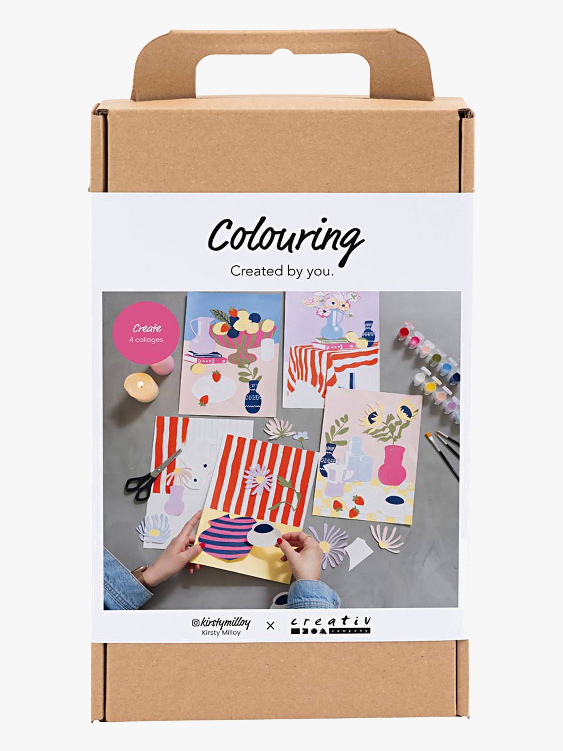Creativ Company Kreativset DIY Ausmalen Collage von Creativ Company