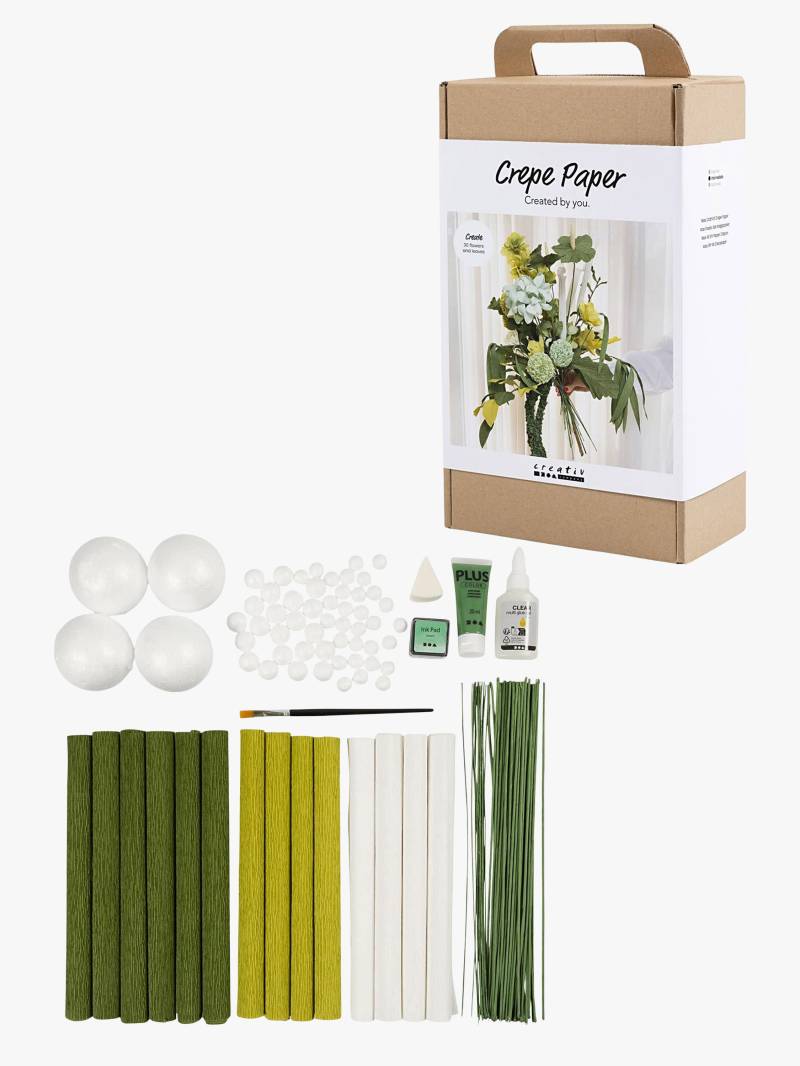 Creativ Company Kreativset DIY Krepppapier von Creativ Company