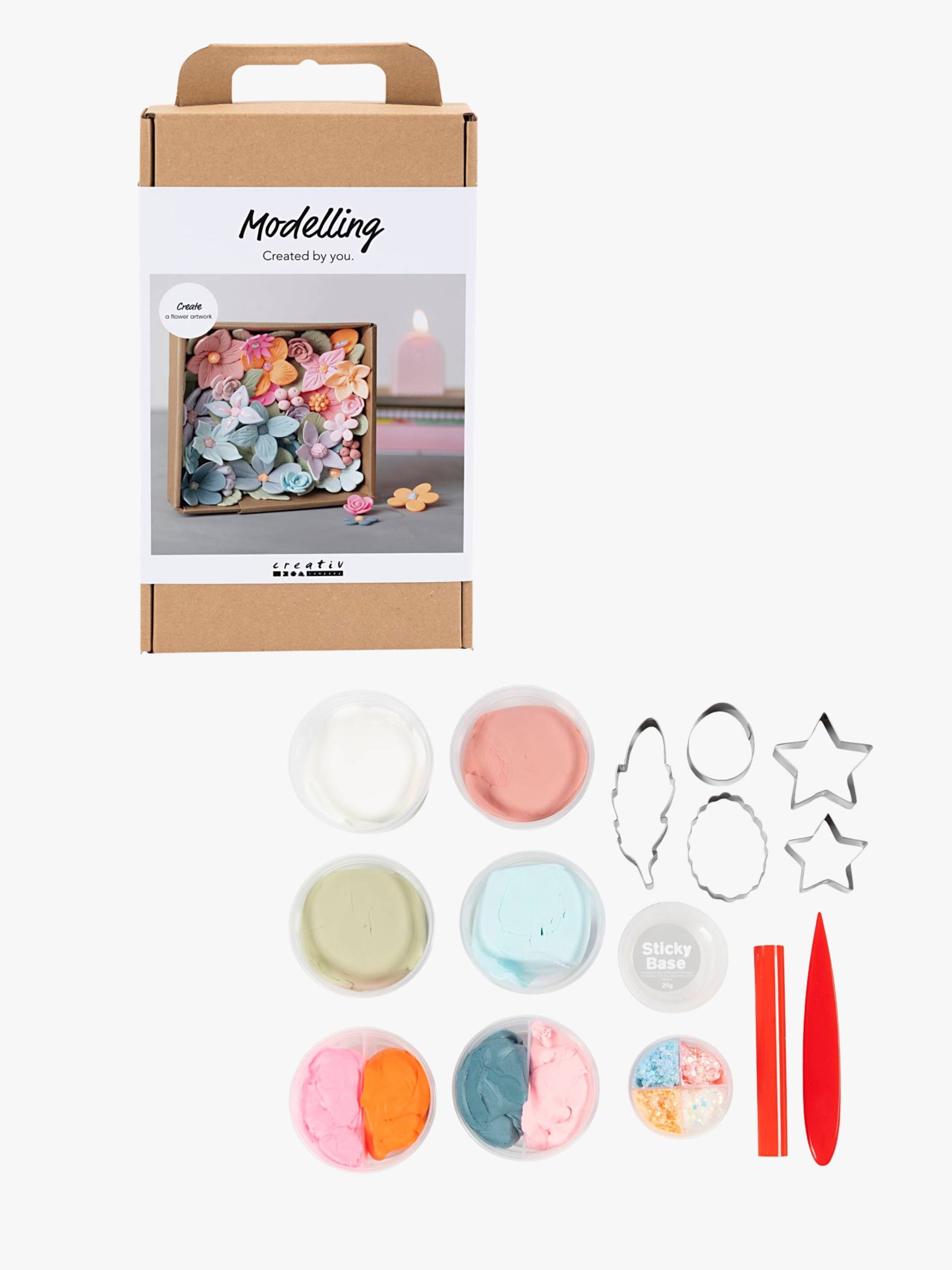 Creativ Company Kreativset Knete Blumen von Creativ Company