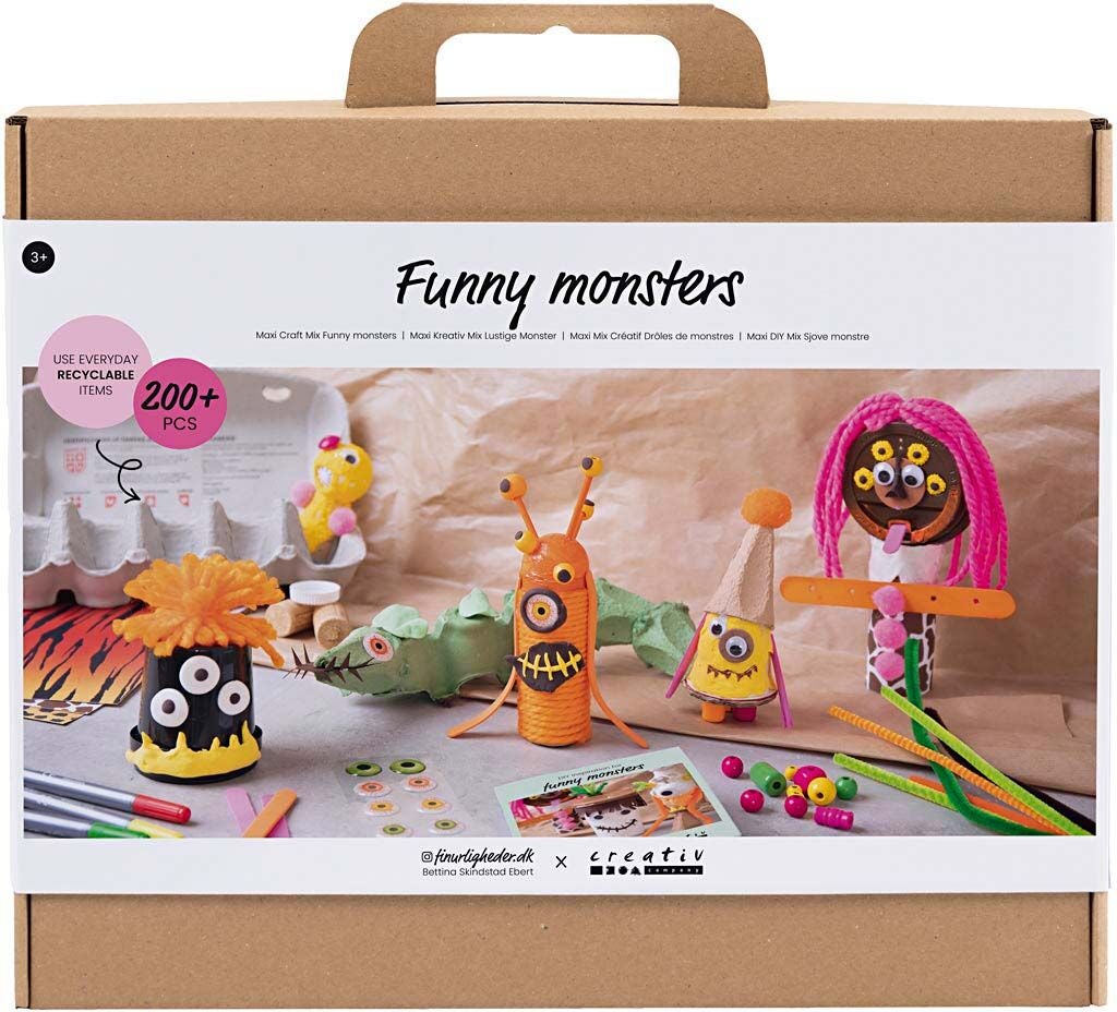 Creativ Company Maxi DIY-Set Lustige Monster Creativ Company Maxi DIY-Set Lustige Monster von Creativ Company