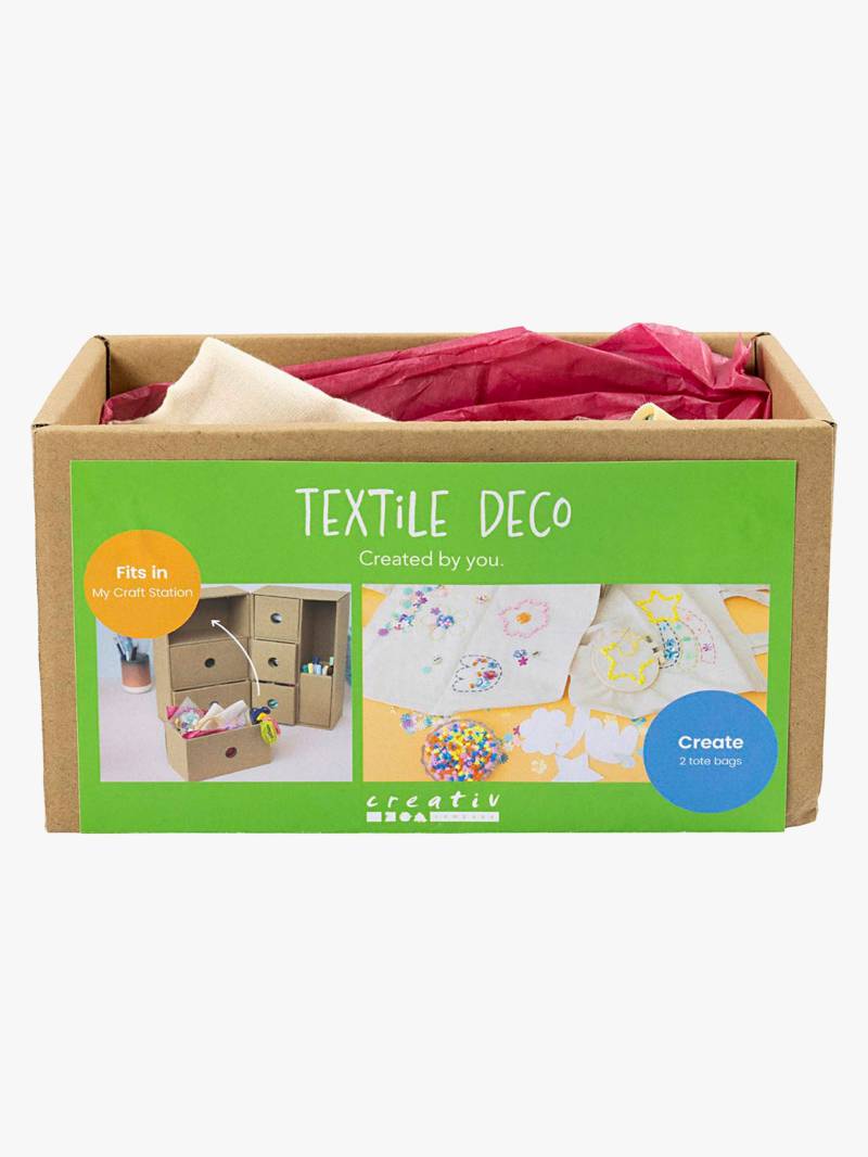 Creativ Company Meine Bastelstation Nachfüllbox Textildekoration von Creativ Company