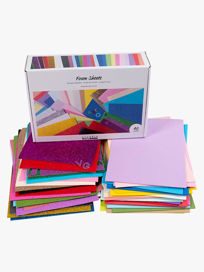 Creativ Company Moosgummi A4 40 Teile von Creativ Company